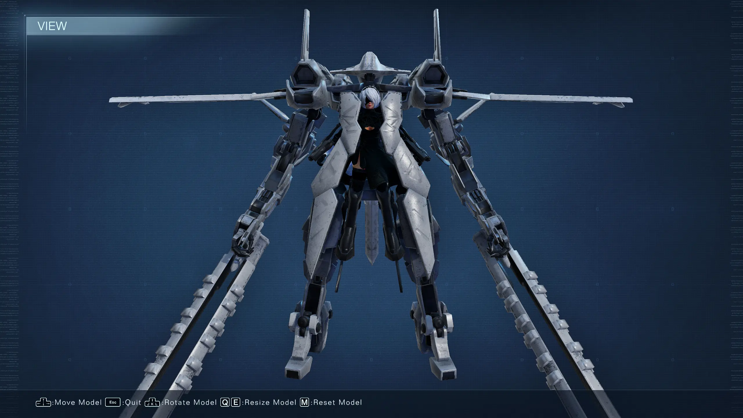 NieR Automata - YoRHa Flight Unit Ho229 Type-B at Armored Core VI ...