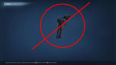 Removed Back Weapon Mounts
