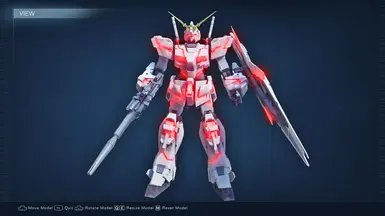 RX-0 Gundam Unicorn (Destroy Mode)