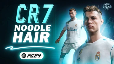 Cristiano Ronaldo Noodle Hair FaceMod For FC 24 Tutorial TU5