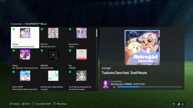 EA Sports FC24 Soundtrack Weeb Edition