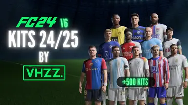 EAFC 24 KITS 24-25 by vhzz. (FREE) V6 morethan500 kits TU15 and TU15.1