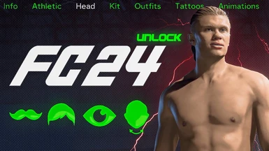 FC24  Unlock Edit Player Mod TU5