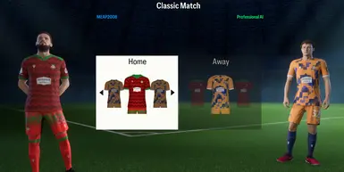 Wrexham (wrecsam) fantasy kit's (FC24)