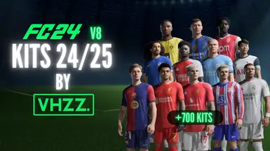 EAFC 24 KITS 24-25 by vhzz. (FREE) V8 700 kits TU18