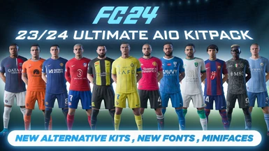 23 24 Ultimate AIO Kits Mod For FC 24  TU5