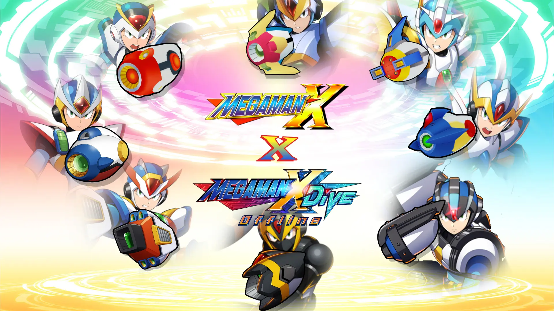 X's Armor Busters at MEGA MAN X DiVE Offline Nexus - Mods and community