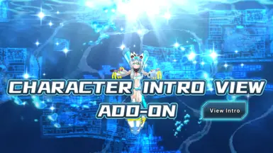 Character Intro View Add-on