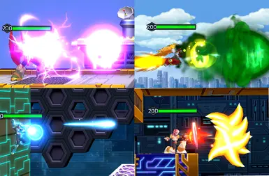 Charged Shot for every vanilla buster weapon