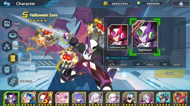 Halloween Zero Nightmare (Skin Slot)