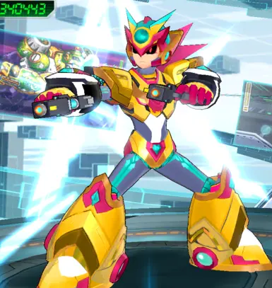 ZX Advent DiVE Armor Axl Skin SLots at MEGA MAN X DiVE