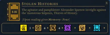 Version with memory name only (aspects are not revealed)