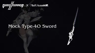 Mock Type-4O Sword