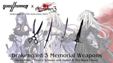 Drakengard 3 Memorial Weapons