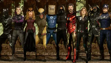 Avengers and Friends Pack 4