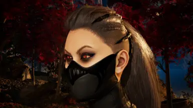 Mileena Grungy Makeup