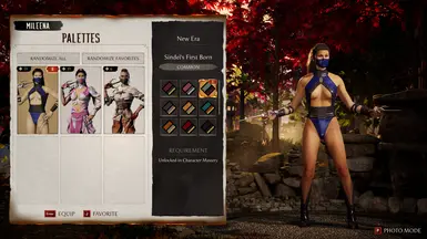 Kitana Inspired Colour