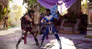 Mileena with Kitana Hairstyle at Mortal Kombat 1 Nexus - Mods and community