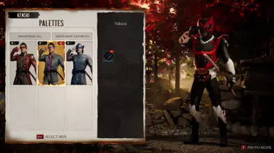 Psycho Red Skin Selection