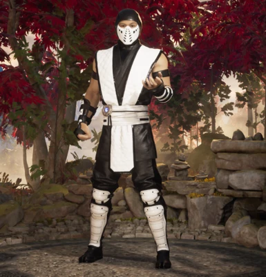 White Classic Ninja Raiden MK2
