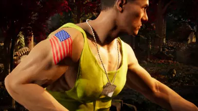 Guile iconic tattoo