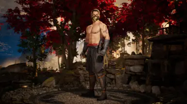 Scorpion Shirtless