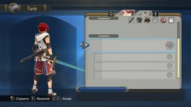 Adol Ultimate Weaopn Replace Default Weapon