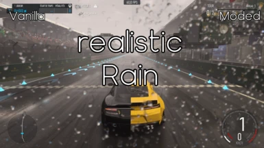 realistic Rain