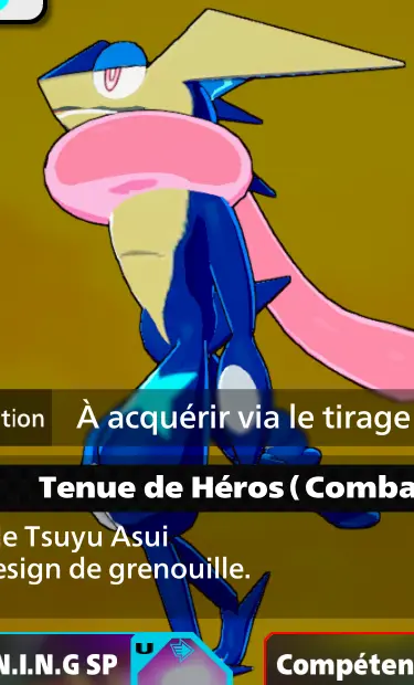 Greninja over Tsuyu