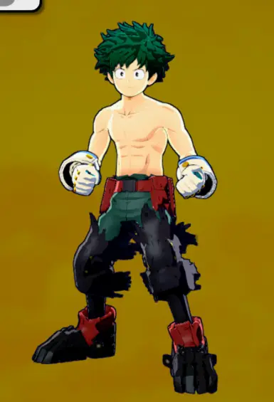 Izuku Shirtless