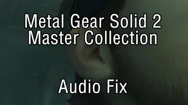 MGS2MC Better Audio