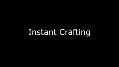 Instant Crafting