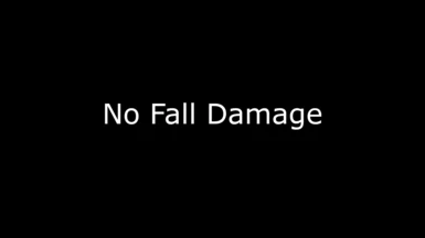 No Fall Damage