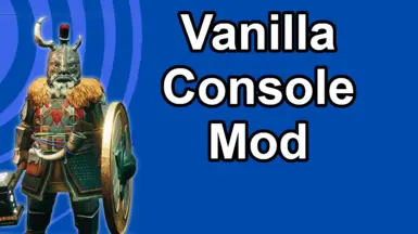 Vanilla Debug Console