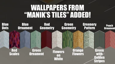 Wallpapers and More paint colors for all walls