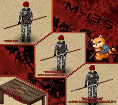 M-13's Bo Staves