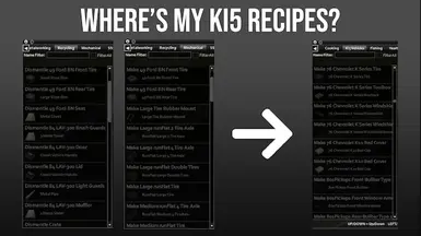 Where is My KI5 Recipes