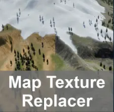 Map texture replacer