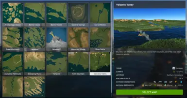 New game map info