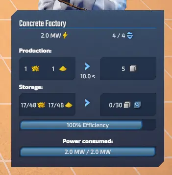 Storage information