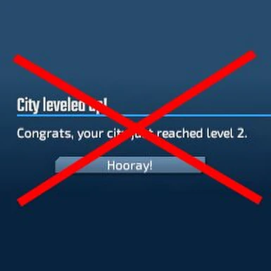 No Level Up Message
