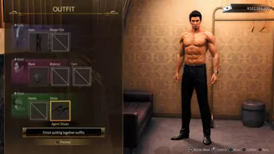 Agent Style (Shirtless Variant)