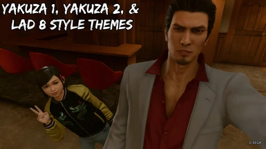 Yakuza 1 Yakuza 2 and LAD8 Style Themes
