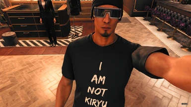 I am NOT Kiryu T-Shirt Mod