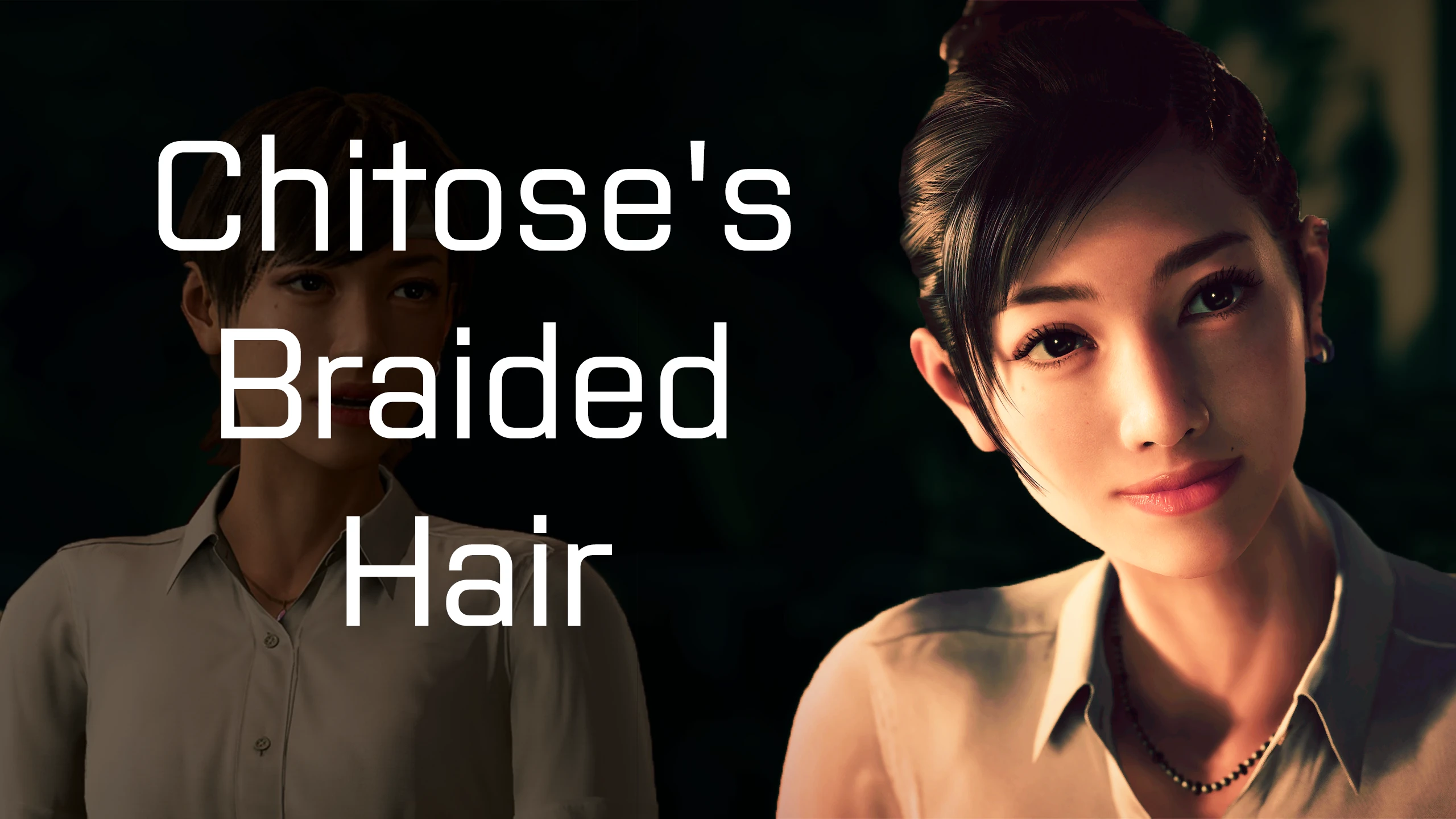 Chitose's Braided Hair at Like a Dragon: Infinite Wealth Nexus - Mods ...
