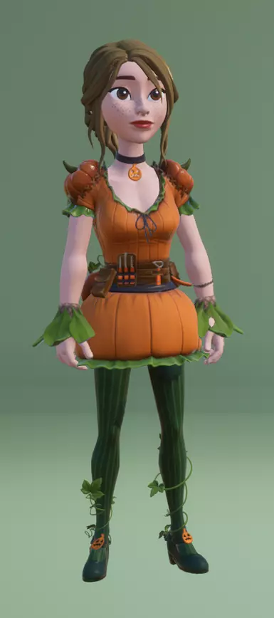 autumn queen and halloween pack