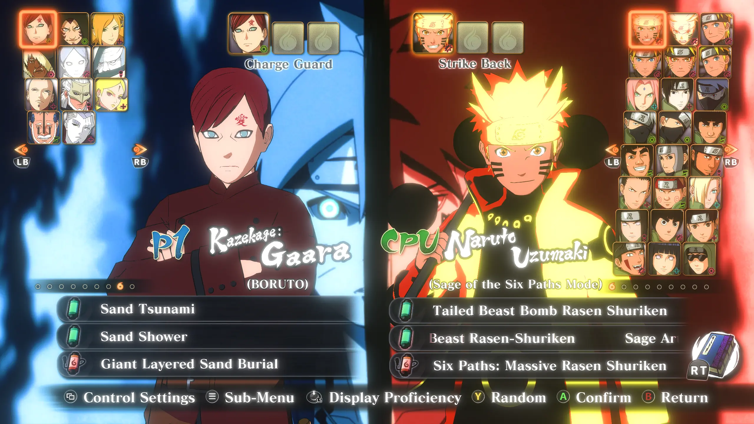 Neatly arranged like Storm 4 at NARUTO X BORUTO Ultimate Ninja STORM ...