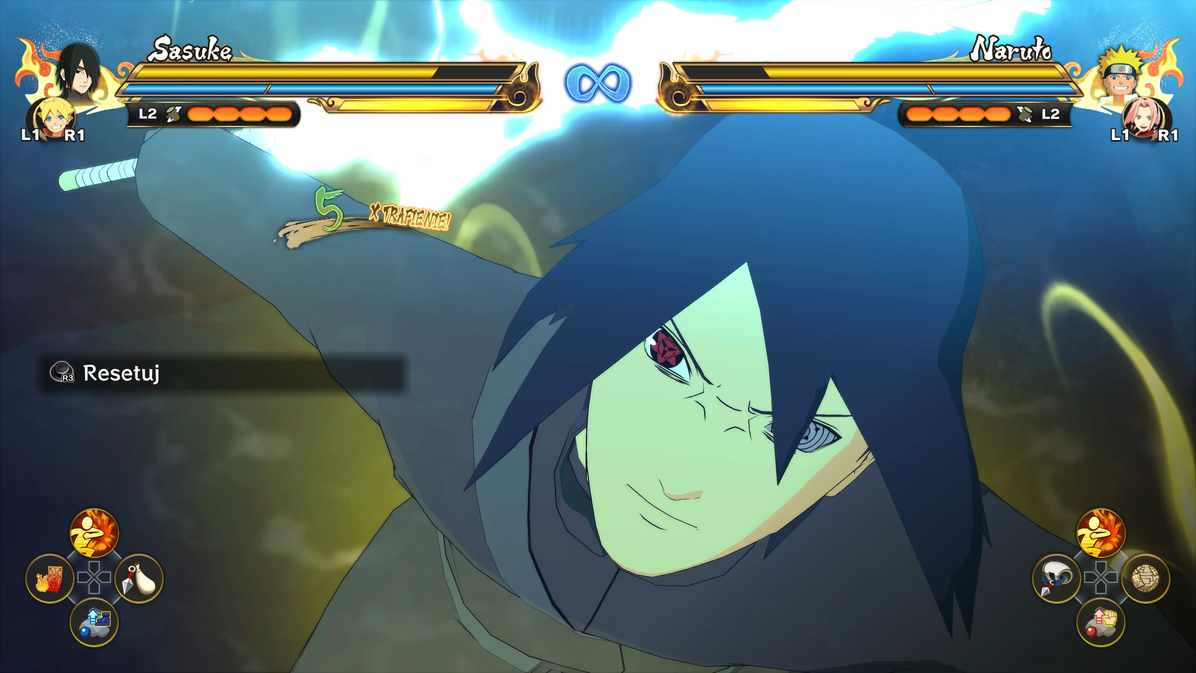 Time Travel Sasuke no eyepatch at NARUTO X BORUTO Ultimate Ninja STORM ...