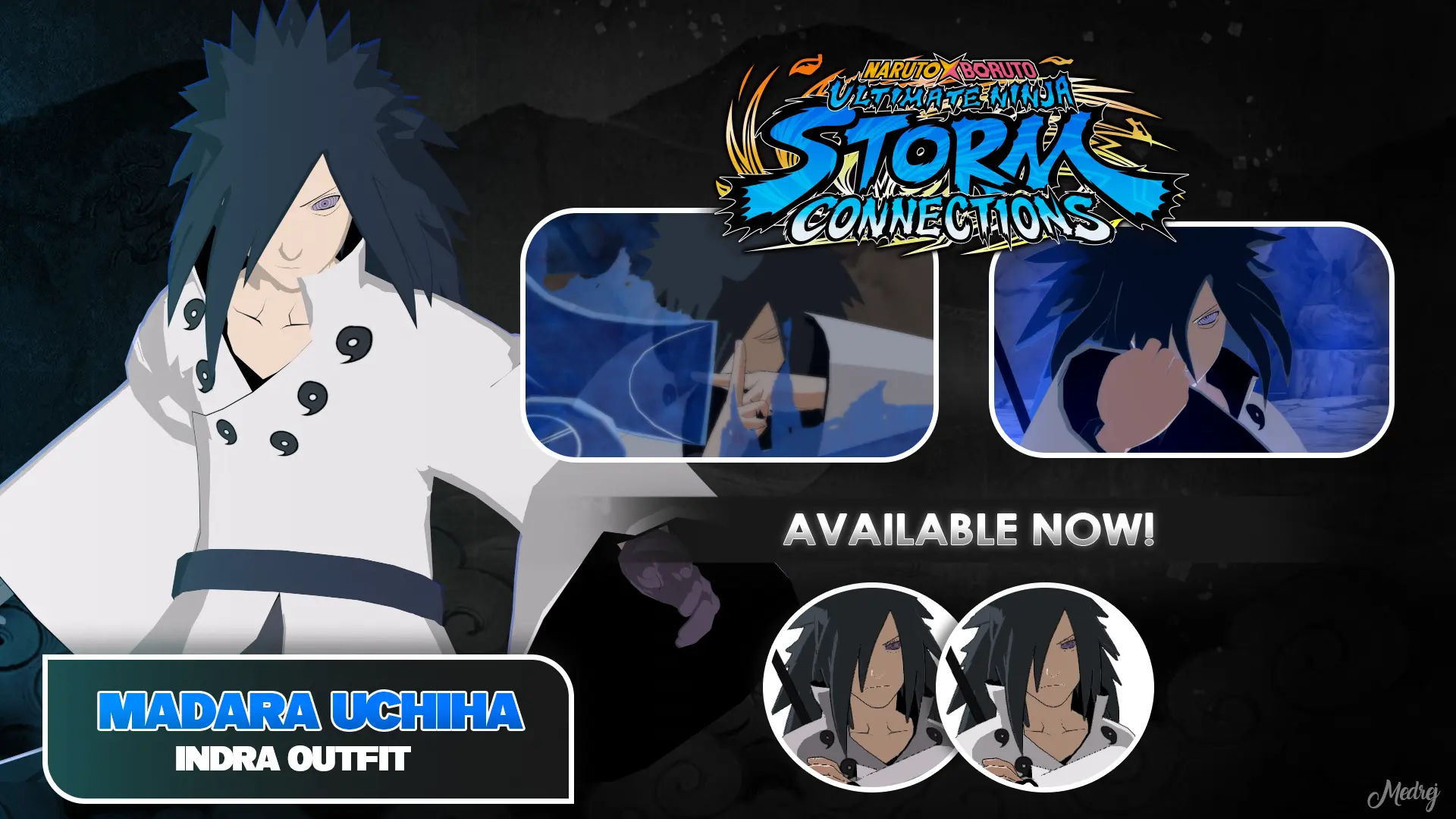 Madara Uchiha - Indra Outfit at NARUTO X BORUTO Ultimate Ninja STORM ...