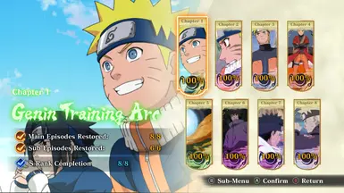 Naruto Shippuden: Ultimate Ninja 5 - Story 100% - Full Game